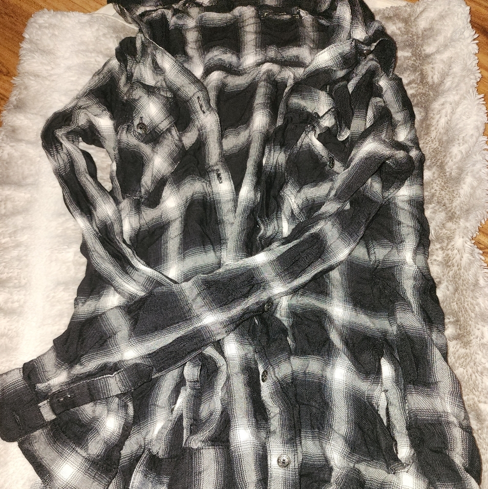 Plaid Shirt/Dress